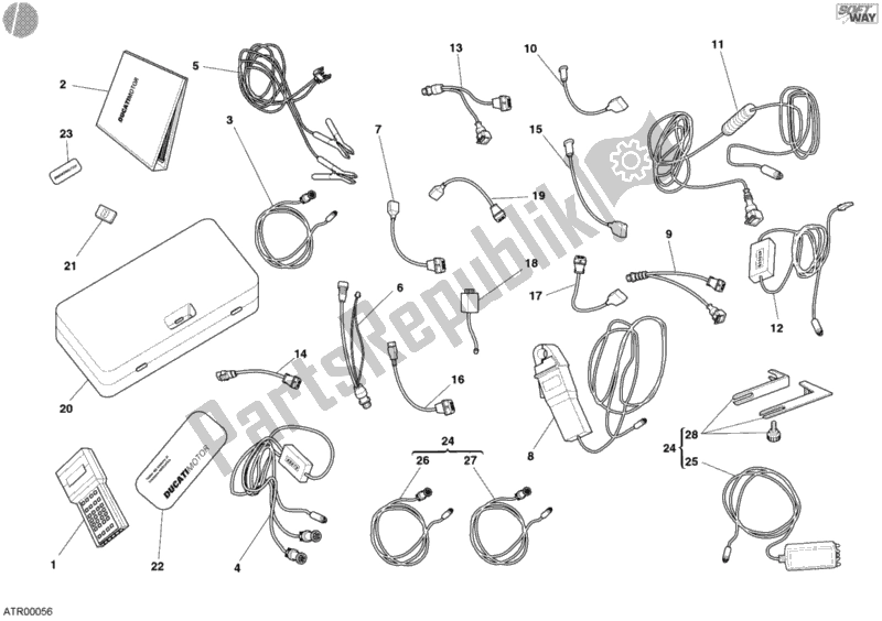 Tutte le parti per il Controllare La Matematica Dello Strumento del Ducati Supersport 800 SS 2004